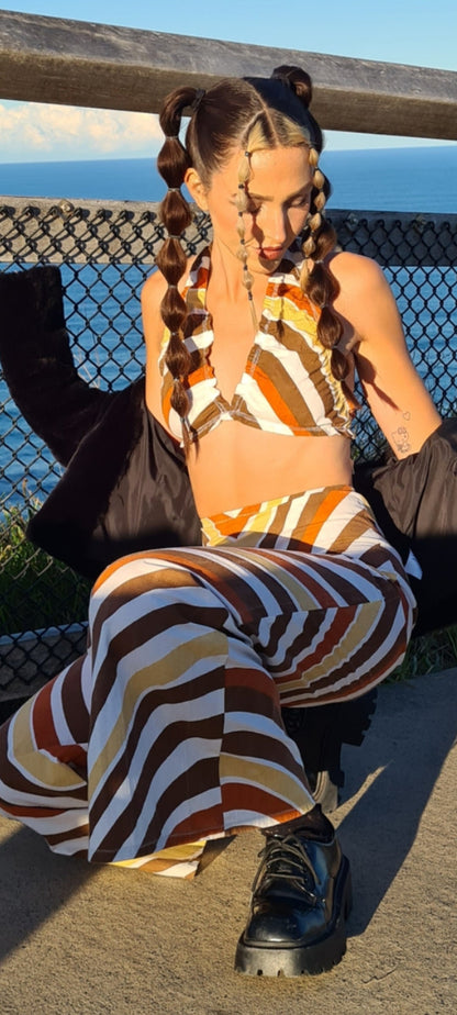 Swirly Flares & Top Set