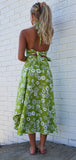 Daisy Green  Wrap Skirt