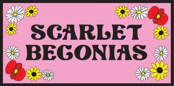 Scarlet Begonias Gift Card